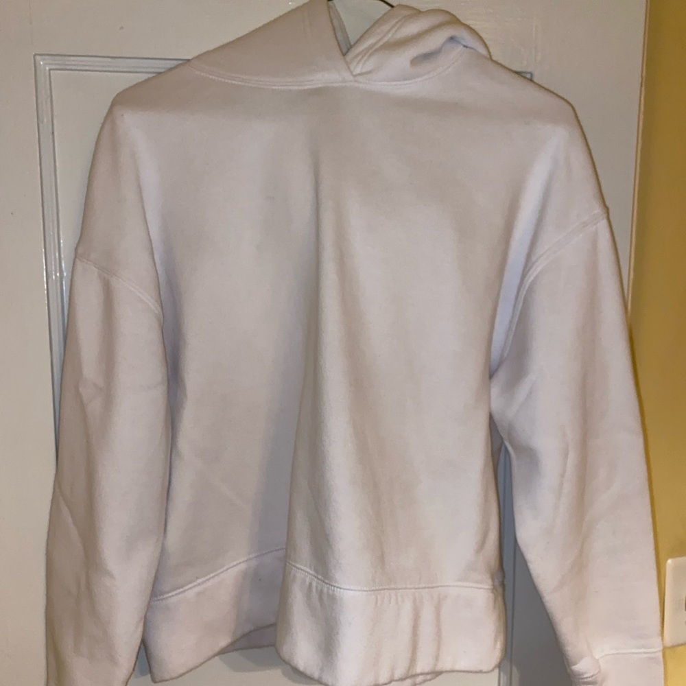 WHITE HOODIE